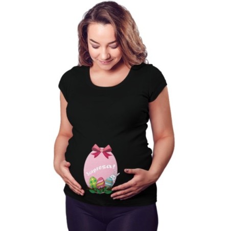 Maglia premaman sorpresa Pasqua