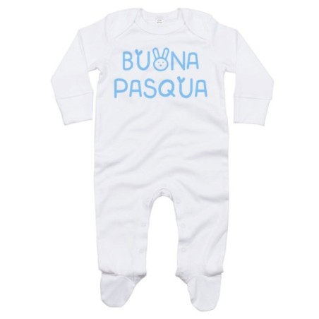 Tutina neonato buona pasqua disegno neonato