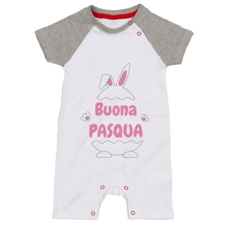 Pagliaccetto neonato personalizzabile con nome buona...