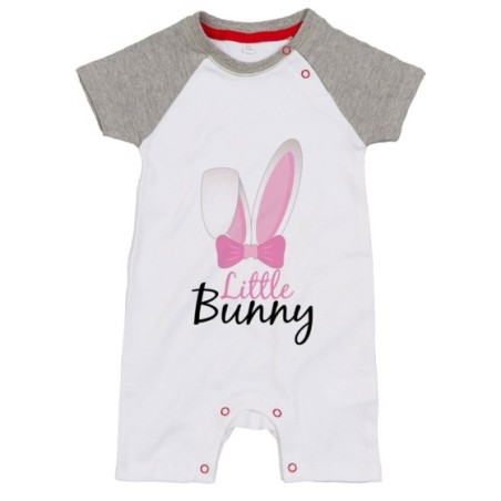 Pagliaccetto neonato personalizzabile little bunny