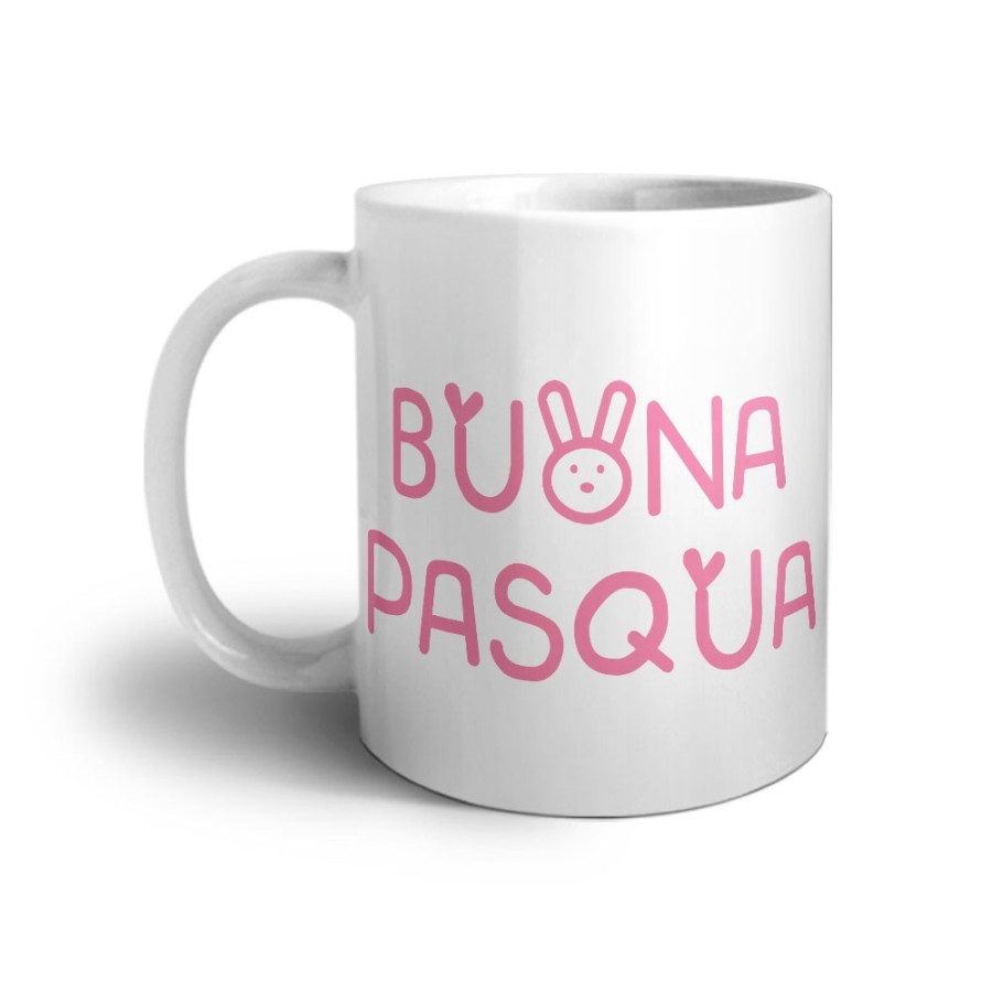Tazza buona pasqua disegno neonato Pasqua