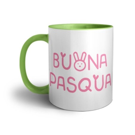 Tazza buona pasqua disegno neonato Pasqua