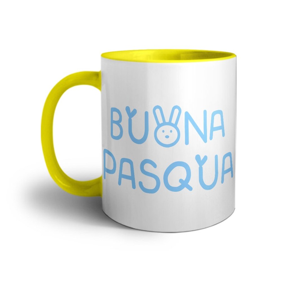 Tazza buona pasqua disegno neonato Pasqua