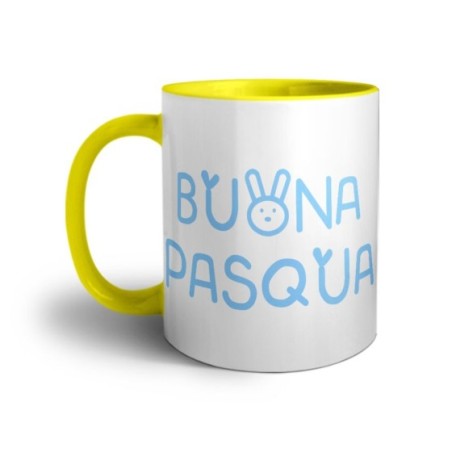 Tazza buona pasqua disegno neonato Pasqua