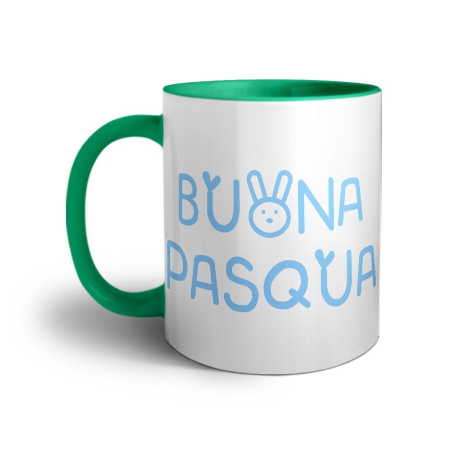 Tazza buona pasqua disegno neonato Pasqua