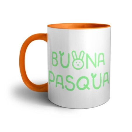 Tazza buona pasqua disegno neonato Pasqua