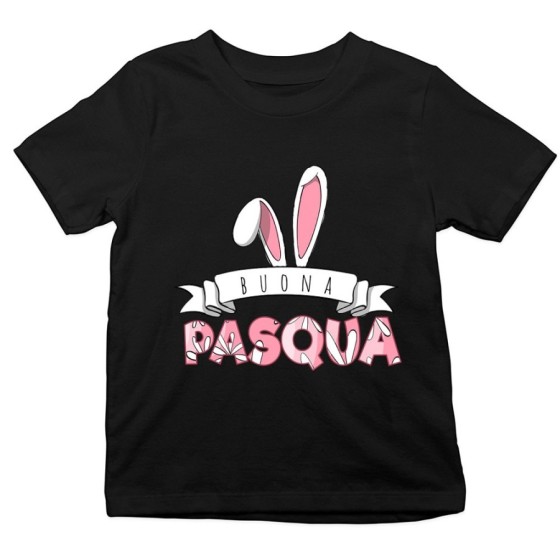 T-shirt bambino buona pasqua Pasqua