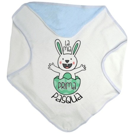 Accappatoio neonato personalizzabile con nome prima...
