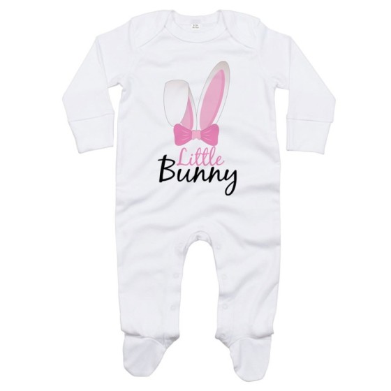 Tutina neonato personalizzabile little bunny Pasqua