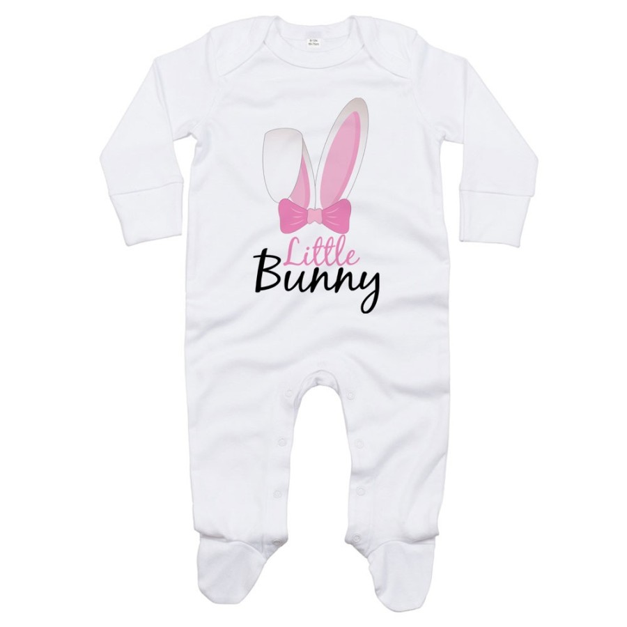 Tutina neonato personalizzabile little bunny Pasqua
