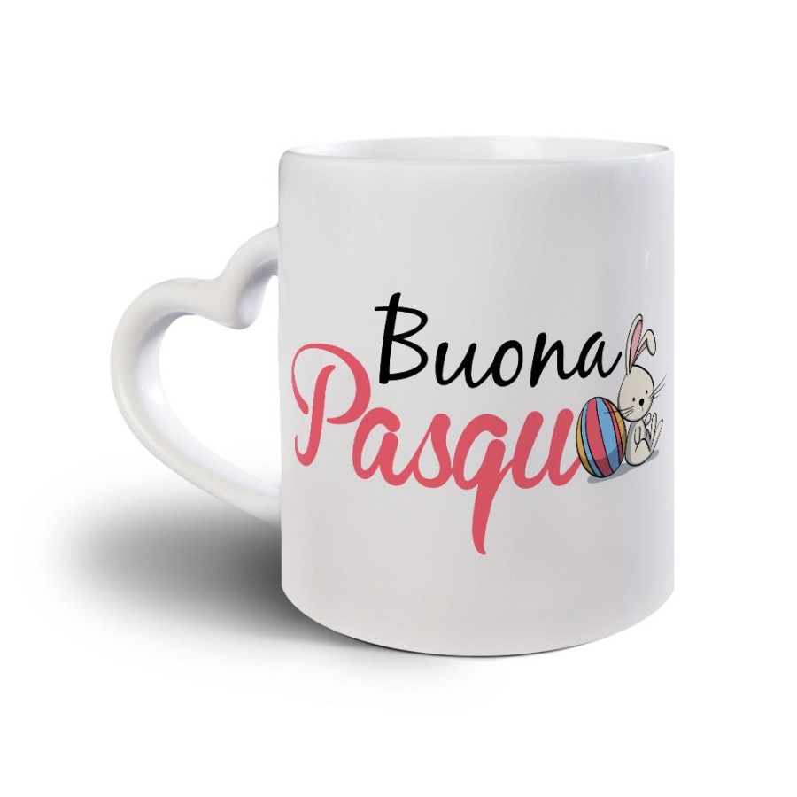 Tazza buona pasqua coniglietto seduto Pasqua