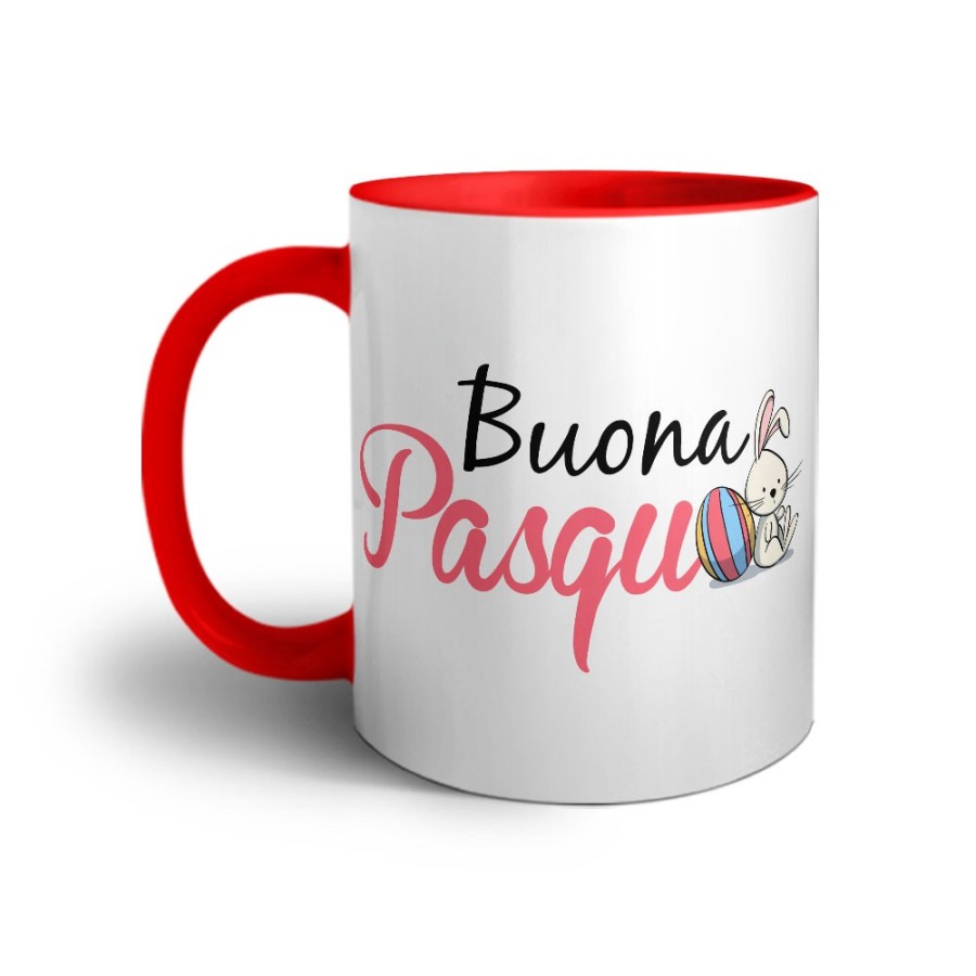 Tazza buona pasqua coniglietto seduto Pasqua