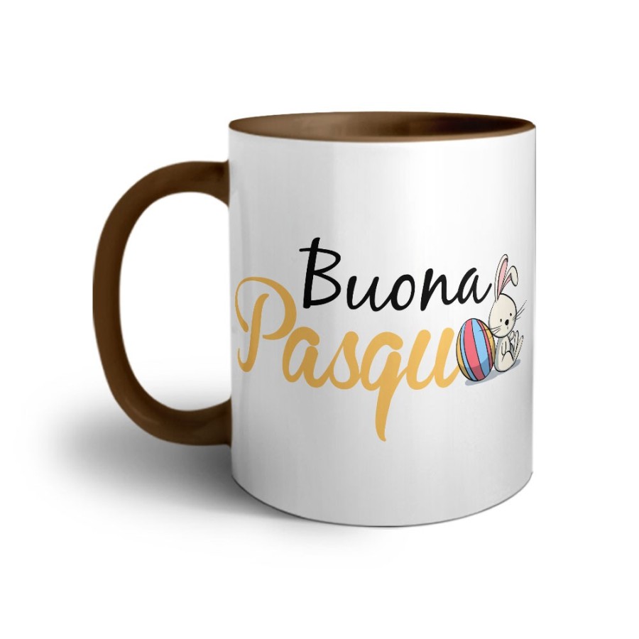 Tazza buona pasqua coniglietto seduto Pasqua