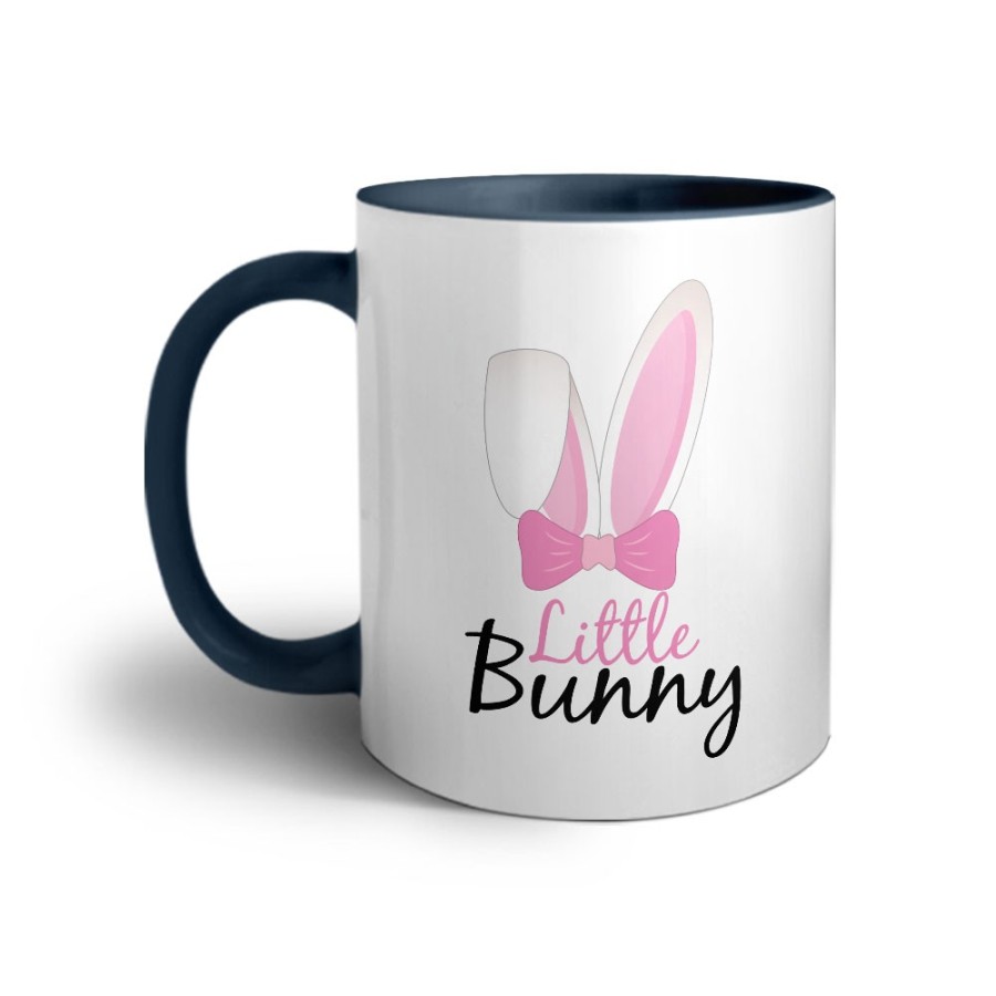 Tazza personalizzabile con nome little bunny Pasqua