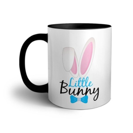 Tazza personalizzabile con nome little bunny Pasqua