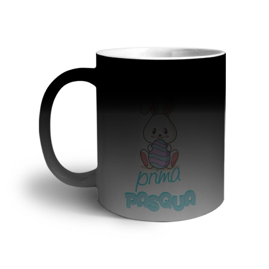 Tazza personalizzabile con nome buona pasqua coniglietto tenero Pasqua