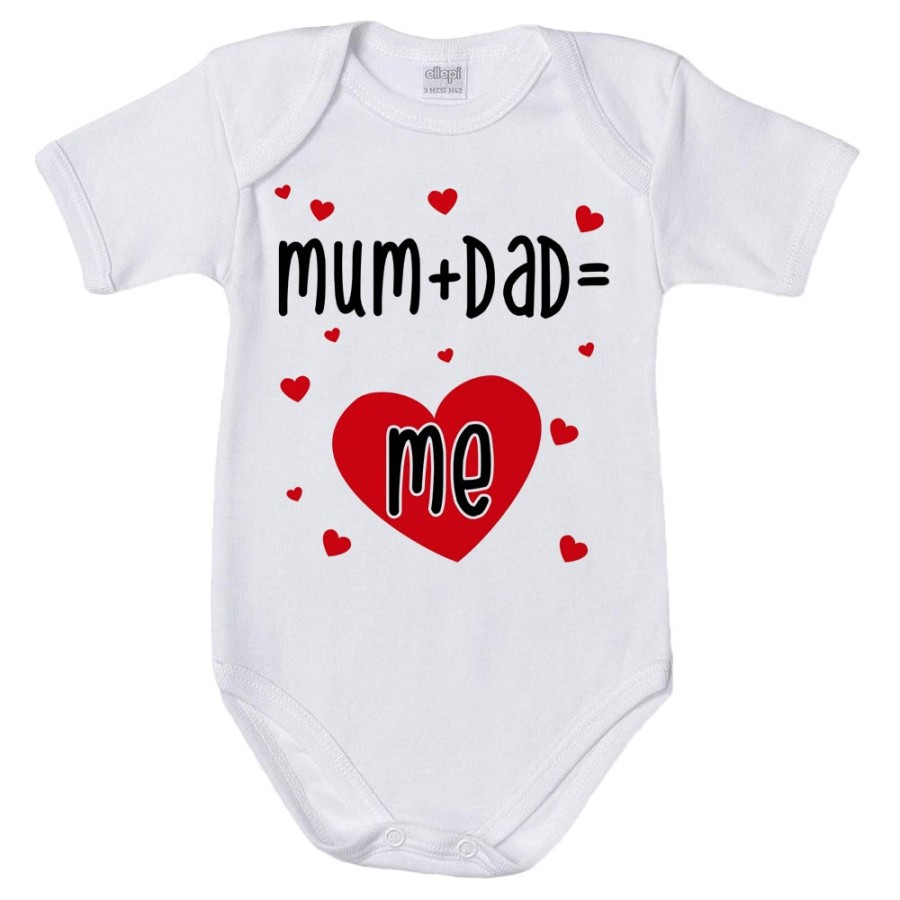 Body neonato mum + dad me Per la famiglia