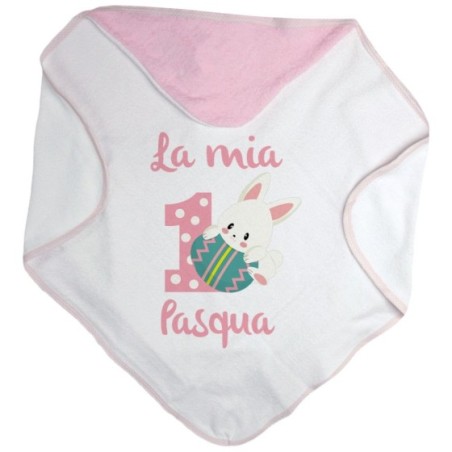 Accappatoio neonato personalizzabile con nome prima...