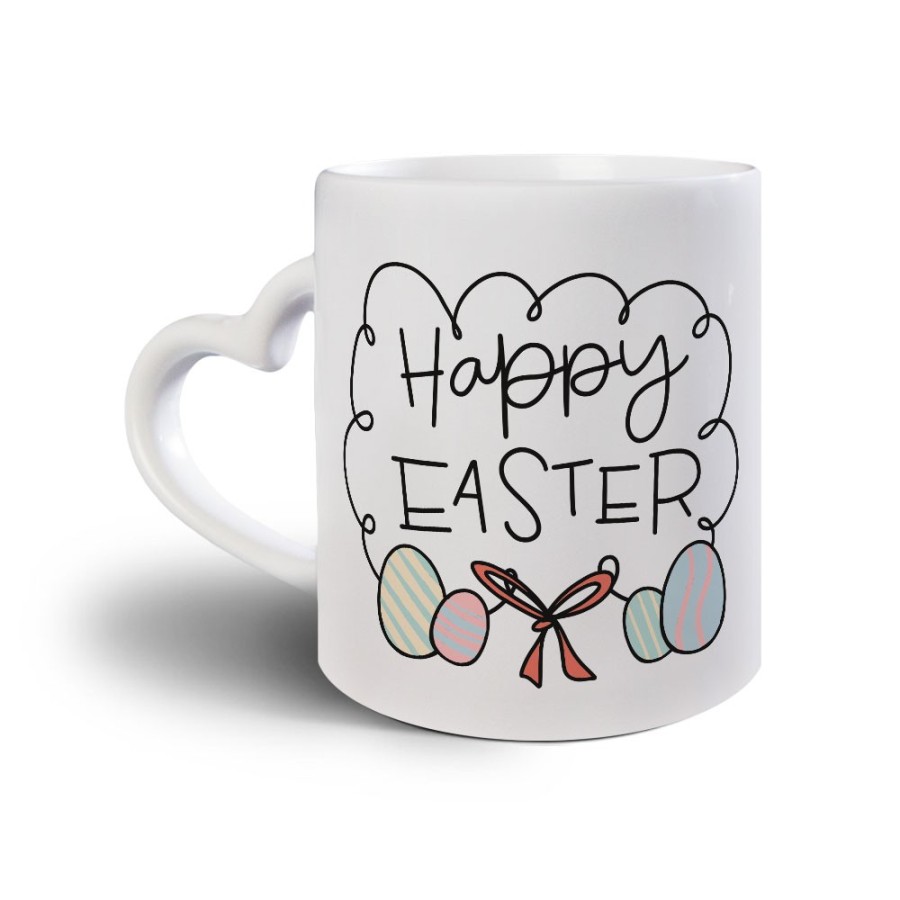 Tazza happy easter con uova Pasqua