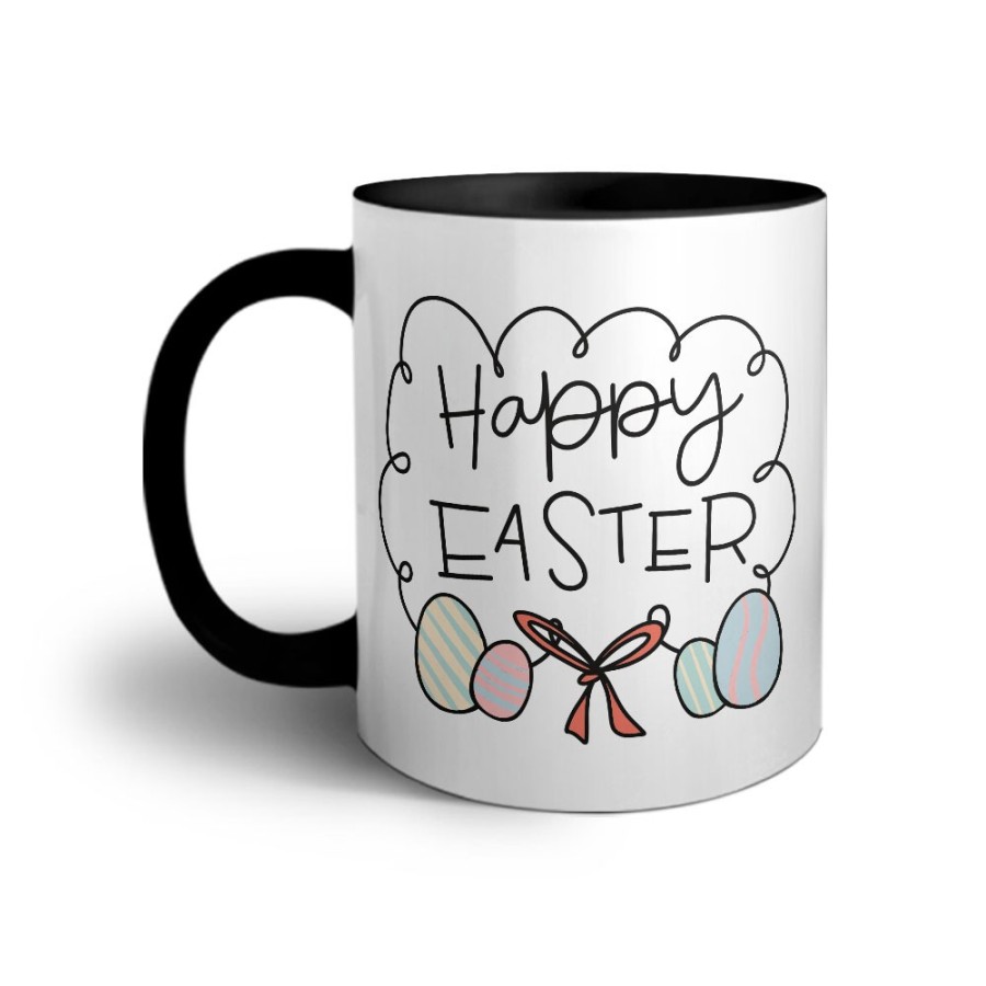 Tazza happy easter con uova Pasqua