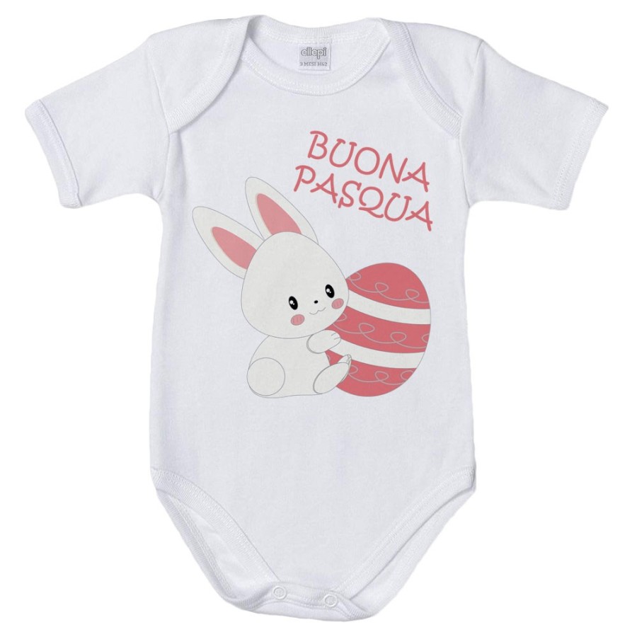 Body neonato buona pasqua coniglietto carino Pasqua