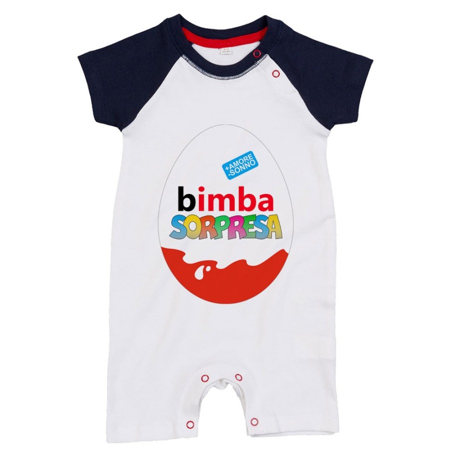Pagliaccetto neonato bimbo sorpresa Pasqua