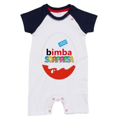 Pagliaccetto neonato bimbo sorpresa Pasqua