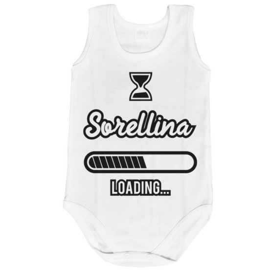 Body neonato fratellino sorellina loading Per la famiglia