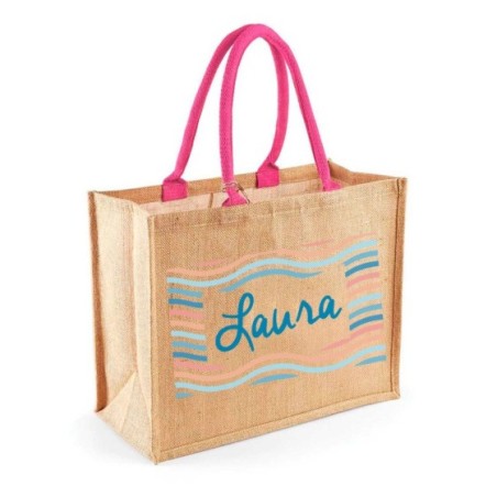 Borsa mare onde personalizzata con nome Summer