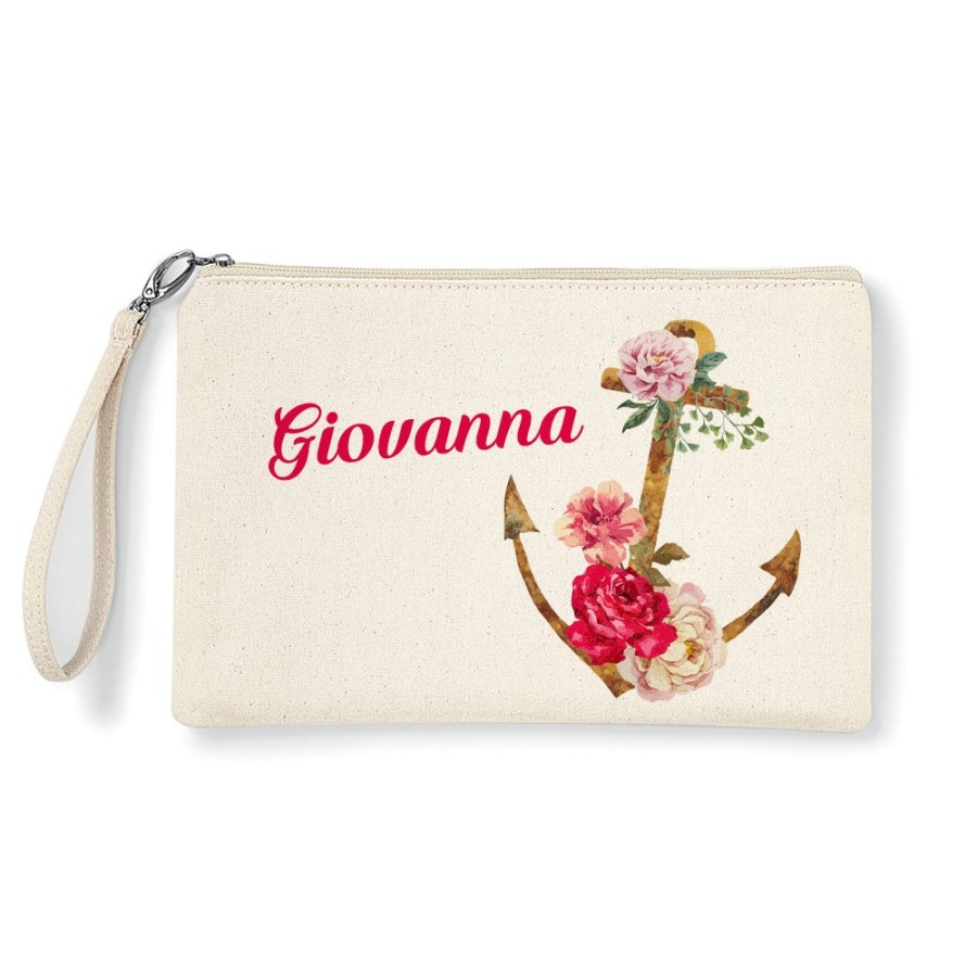 Pochette ancora personalizzata con nome Summer