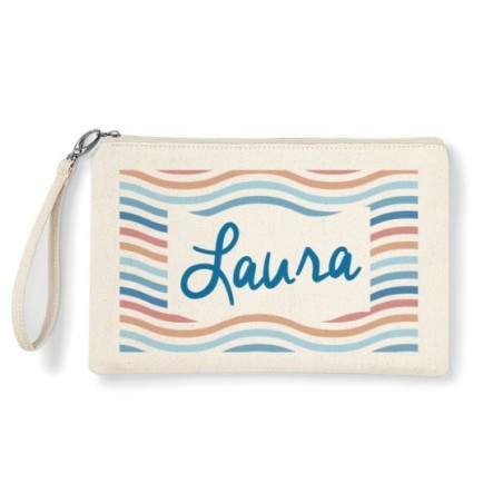 Pochette onde personalizzato con nome