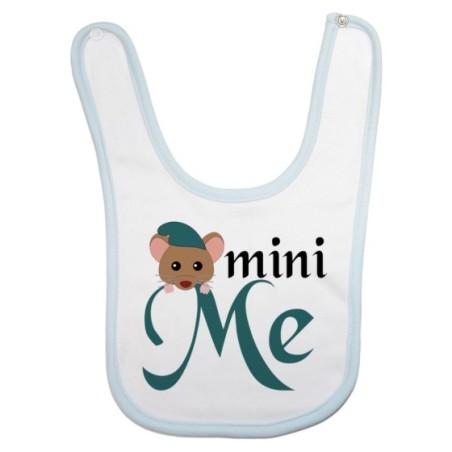 Bavaglino neonato mini me topino