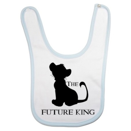 Bavaglino neonato the future king queem lion
