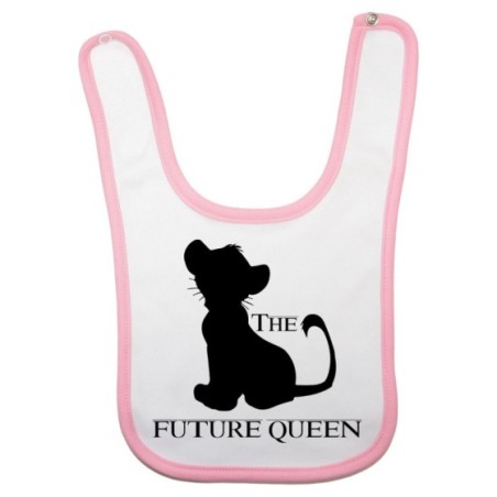 Bavaglino neonato the future king queem lion Per la famiglia