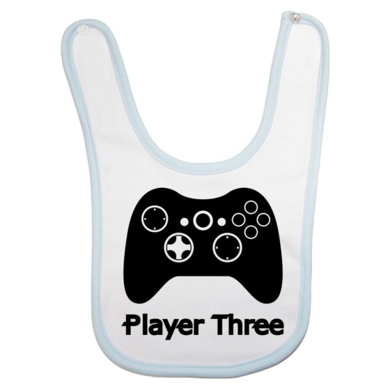 Bavaglino neonato player three xbox Per la famiglia