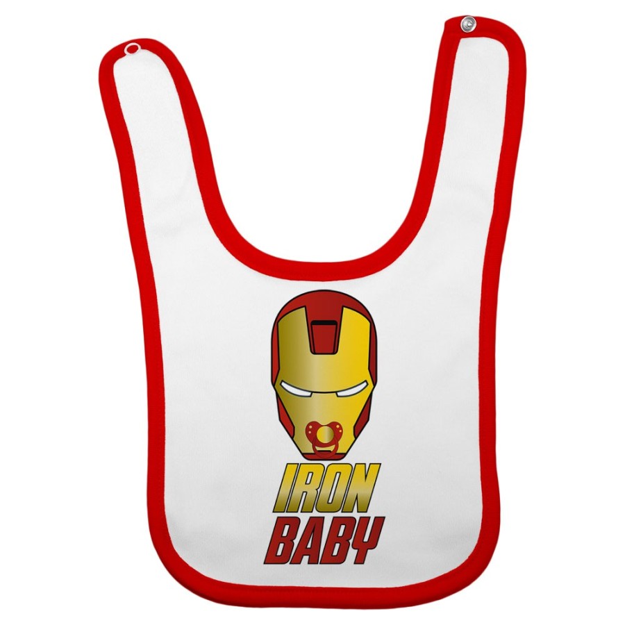 Bavaglino neonato iron baby Per la famiglia