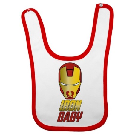 Bavaglino neonato iron baby Per la famiglia