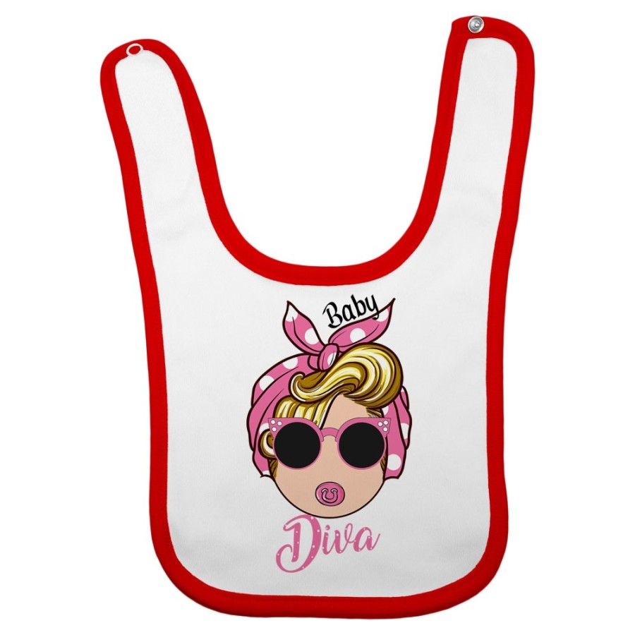 Bavaglino neonata baby diva marilyn Per la famiglia