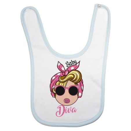 Bavaglino neonata baby diva marilyn Per la famiglia