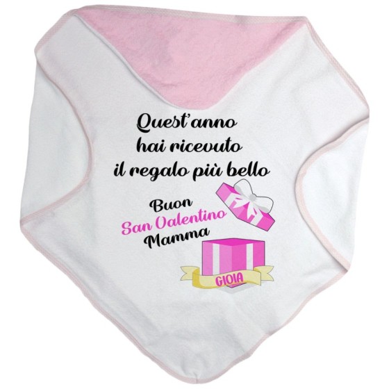 Accappatoio neonato quest'anno hai ricevuto il regalo più bello buon san valentino mamma Love