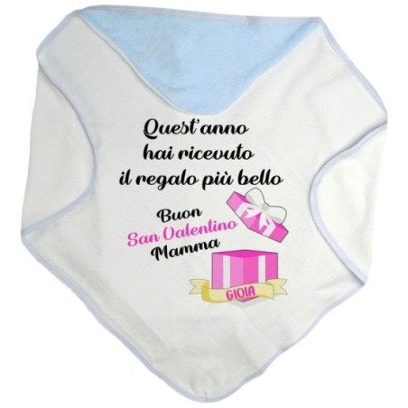 Accappatoio neonato quest'anno hai ricevuto il regalo più bello buon san valentino papà Love