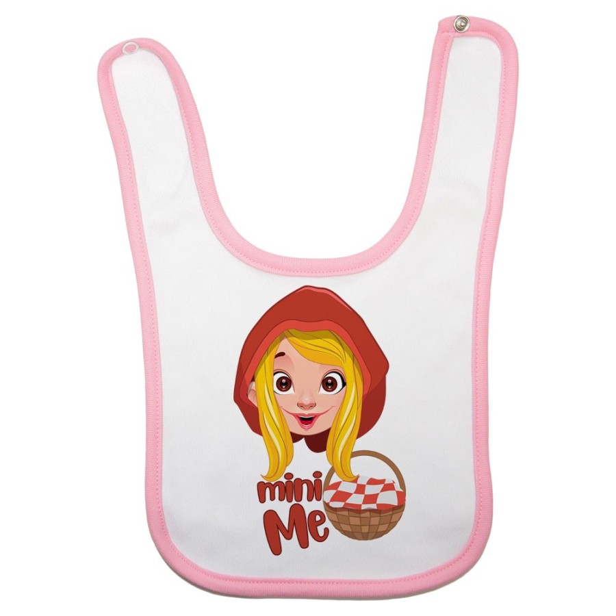 Bavaglino neonata mini me cappuccetto rosso Per la famiglia