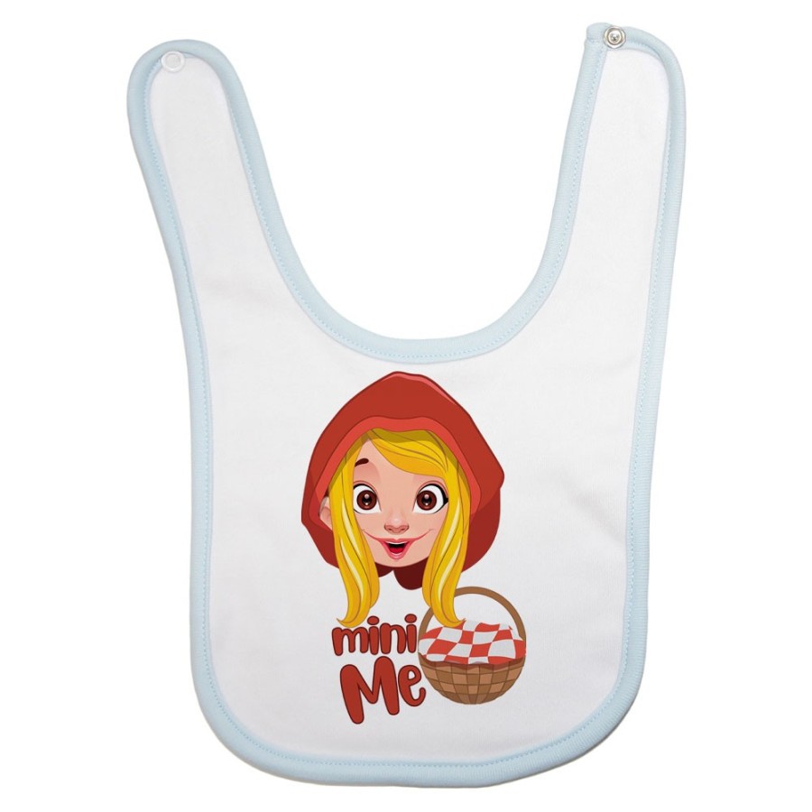 Bavaglino neonata mini me cappuccetto rosso Per la famiglia