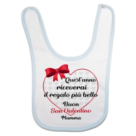 Bavaglino neonato quest'anno riceverai il regalo più...