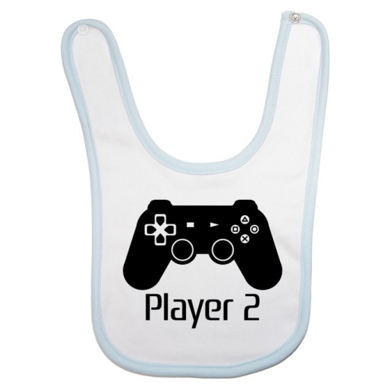 Bavaglino neonato player 2 play station Per la famiglia