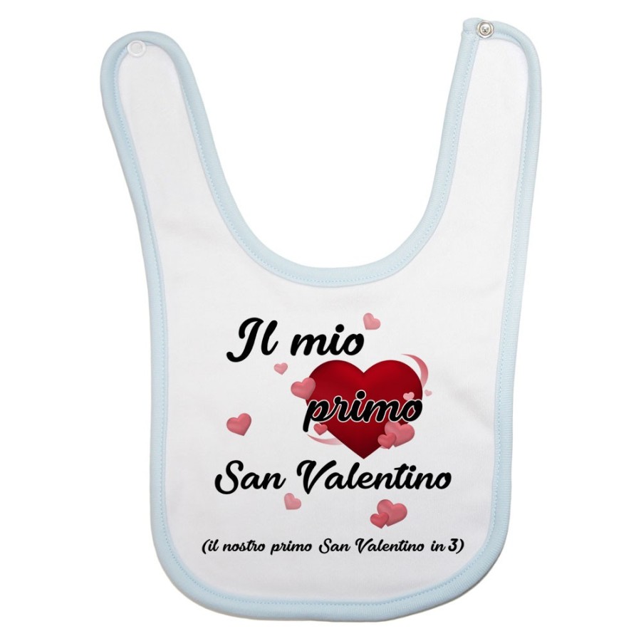 Bavaglino neonato il mio primo san valentino Love