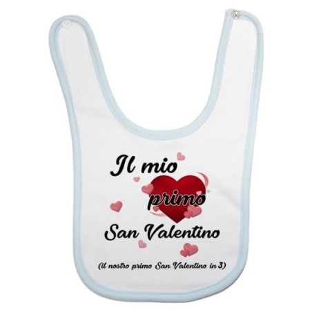 Bavaglino neonato il mio primo san valentino Love