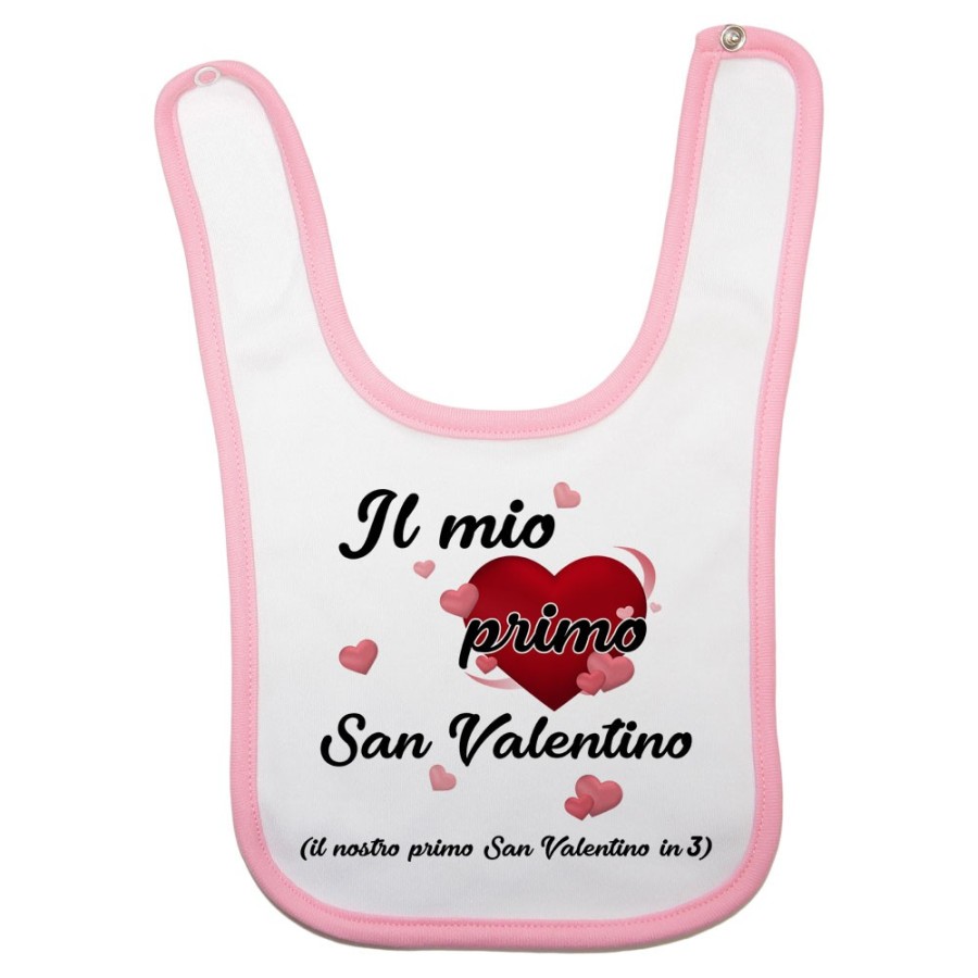 Bavaglino neonato il mio primo san valentino Love