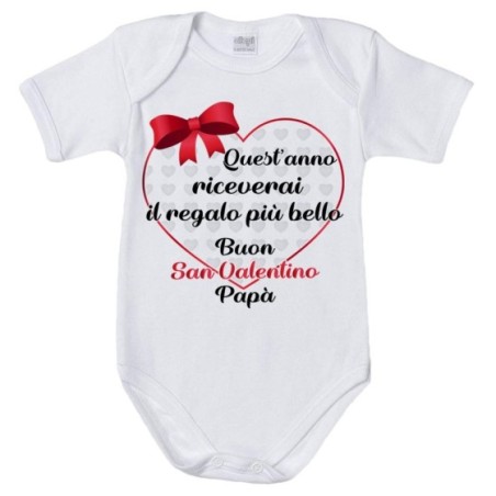 Body neonato quest'anno riceverai il regalo più bello...