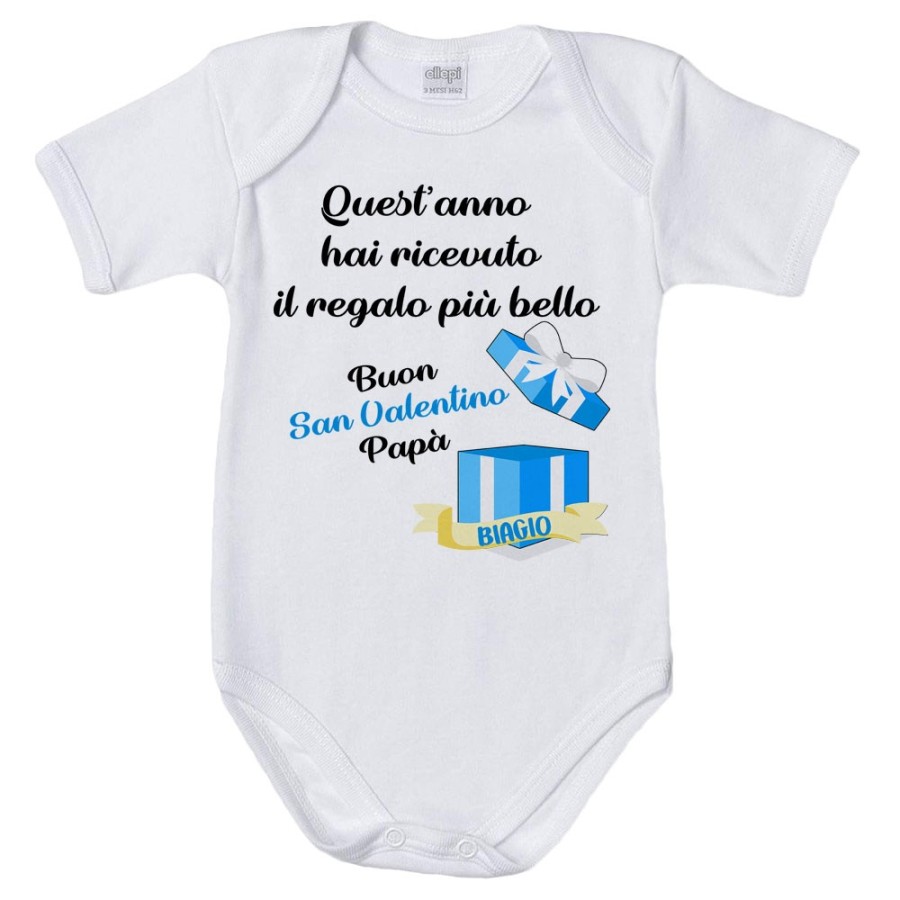 Body neonato quest'anno hai ricevuto il regalo più bello buon san valentino papà Love